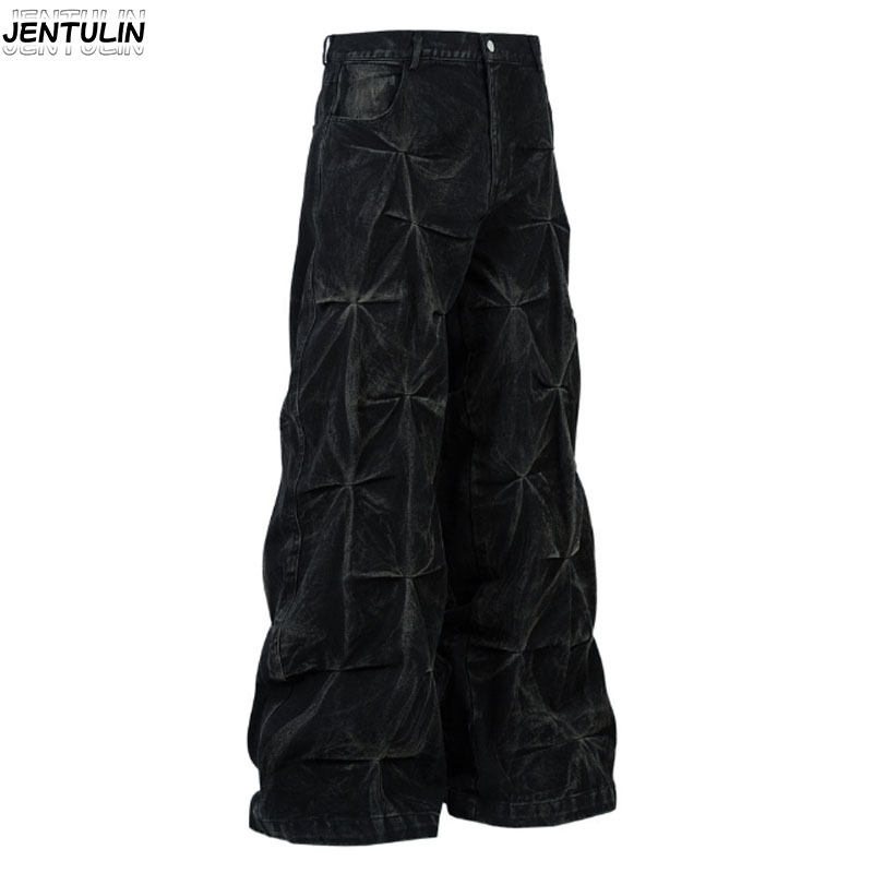 Retro Track Pant - Y2K – jean Baggy brodé pour