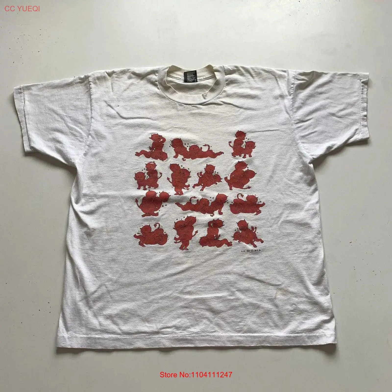 Vintage Fashion Victim Shirt - T-shirt vintage années 90 Devil Sex