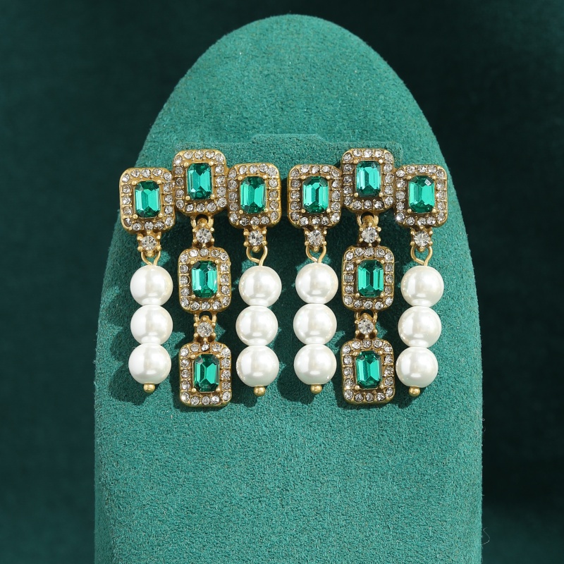 Vintage Fashion Jewelry Brands - Boucles d'oreilles vintage à pampilles en