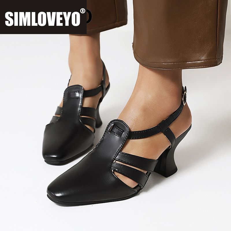 Vintage Fashion Style - SIMLOVEYO 2025 Sandales Quotidiennes Tendance pour