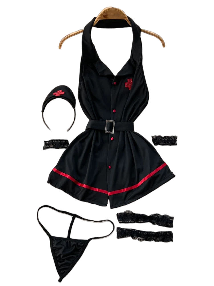 Vintage Women Fashion - Ensemble de lingerie sexy pour femme,