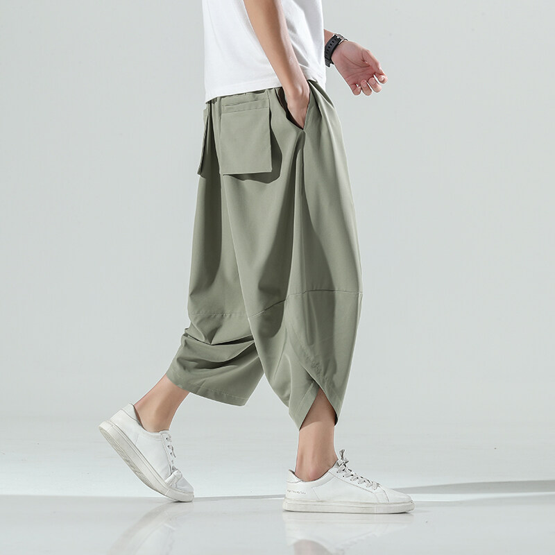 Retro Track Pant - Pantalon Harem Homme Style Chinois Été