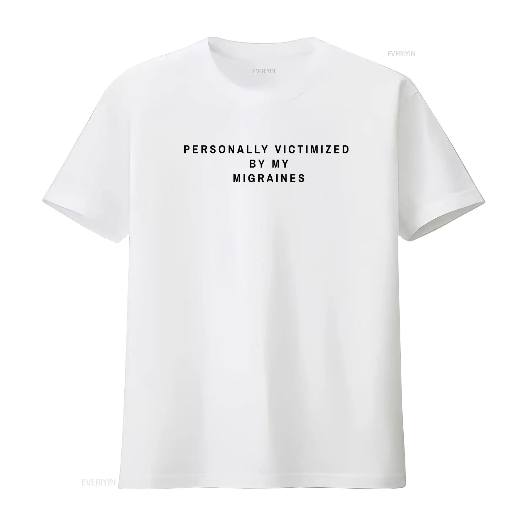 Vintage Fashion Victim Shirt - T-shirt avec slogan « Personnellement victime