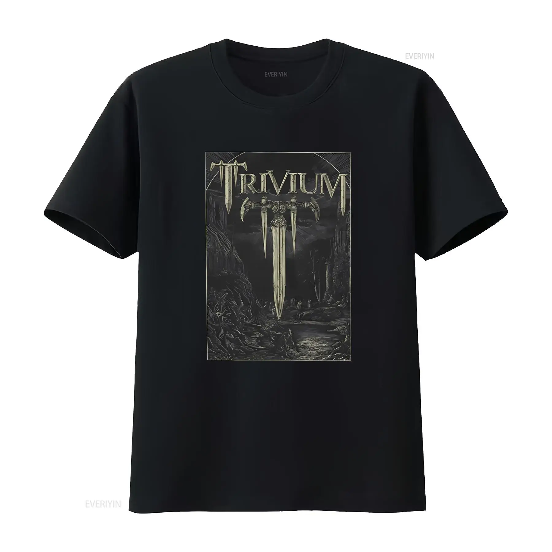 Vintage Fashion News - Trivium Battle Metal Band T-shirt officiel