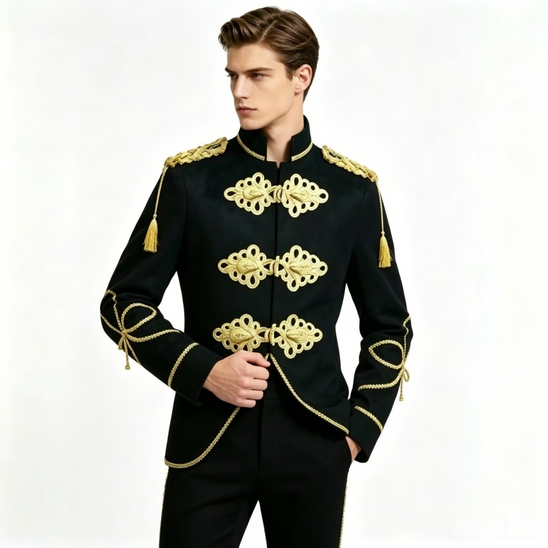 Velvet Blazer Vintage - Veste en velours pour homme, style