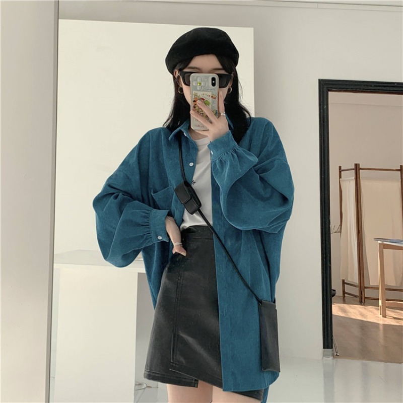 Vintage Fashion Hong Kong - Chemisier ample à manches longues pour
