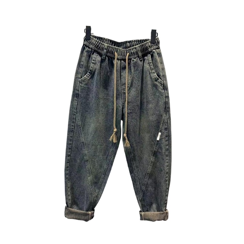 Retro Track Pant - Printemps automne 2025 Style coréen ceinture