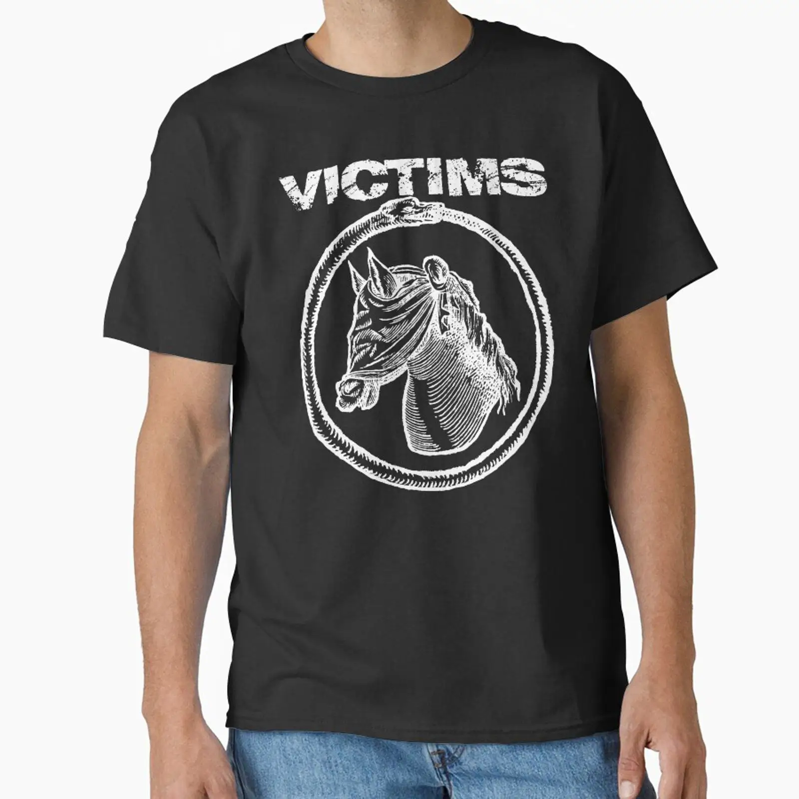 Vintage Fashion Victim Shirt - T-shirt classique VICTIMS HORSE, style vintage,