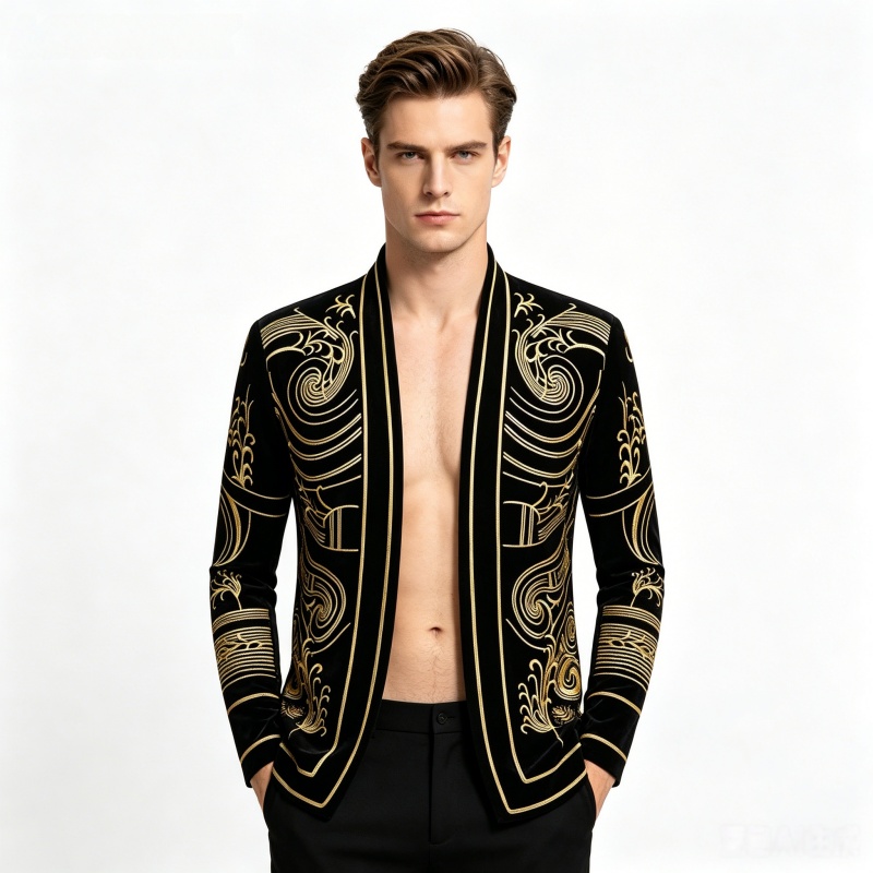 Velvet Blazer Vintage - Veste de Costume Vintage en Velours