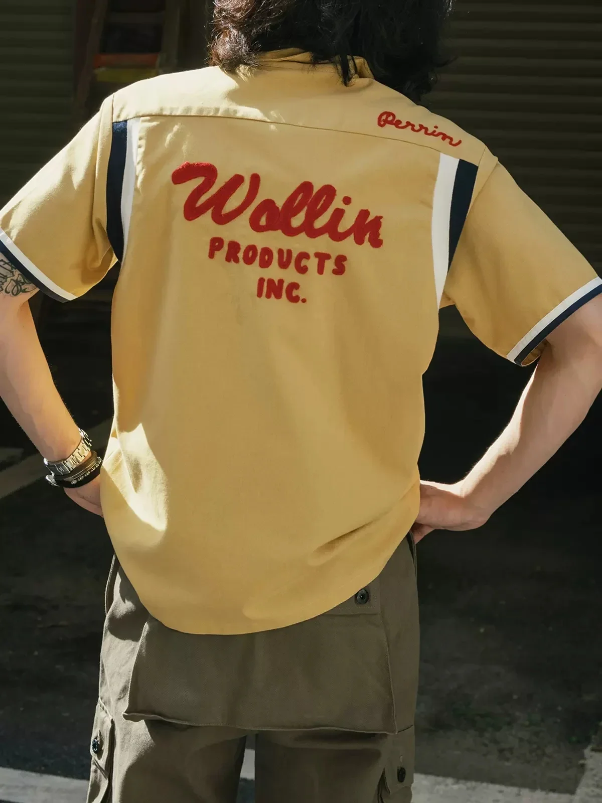 Chemise de bowling rétro pour  - Bowling Shirt Camp avis et prix