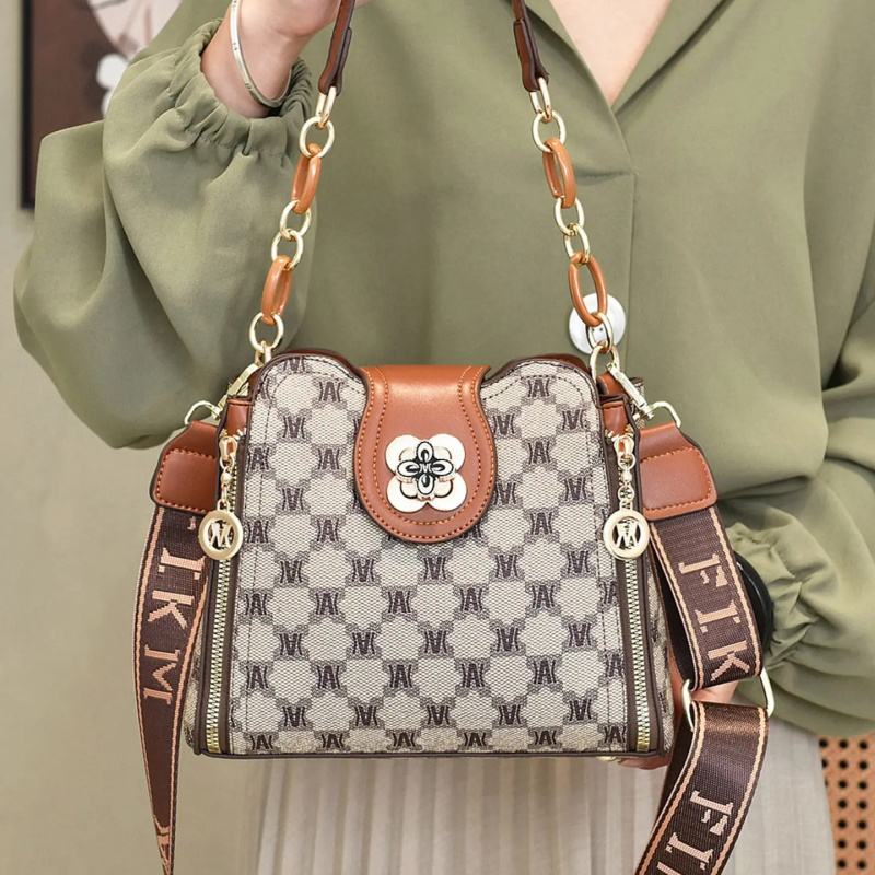 Sac à bandoulière vintage impr - Vintage Fashion Women avis et prix