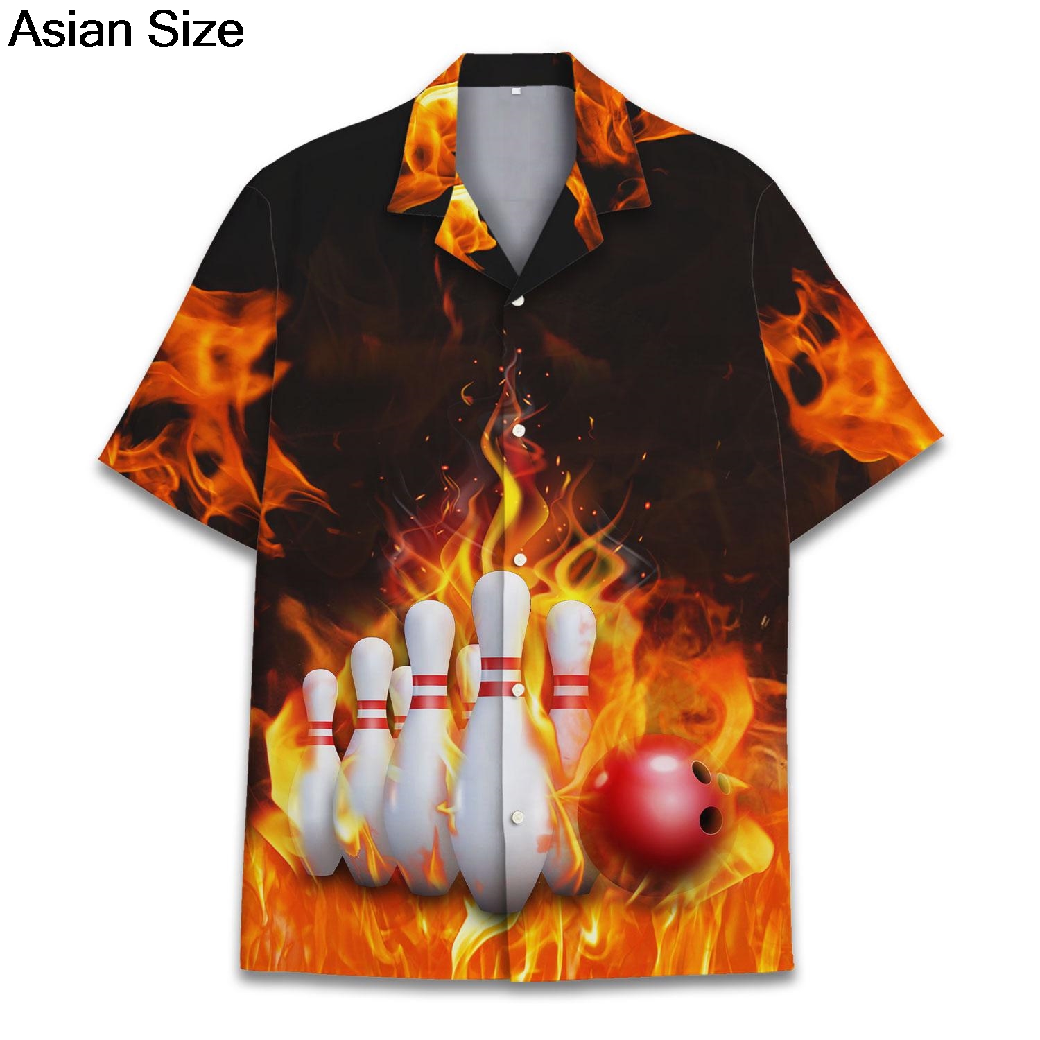 Chemise unisexe à manches cour - Bowling Shirt Camp avis et prix