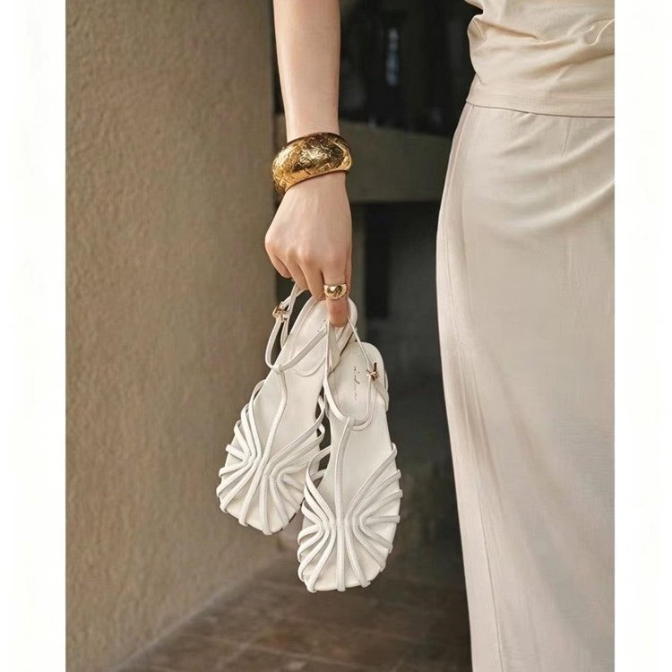 Sandales romaines vintage à bo - Vintage Fashion Style avis et prix