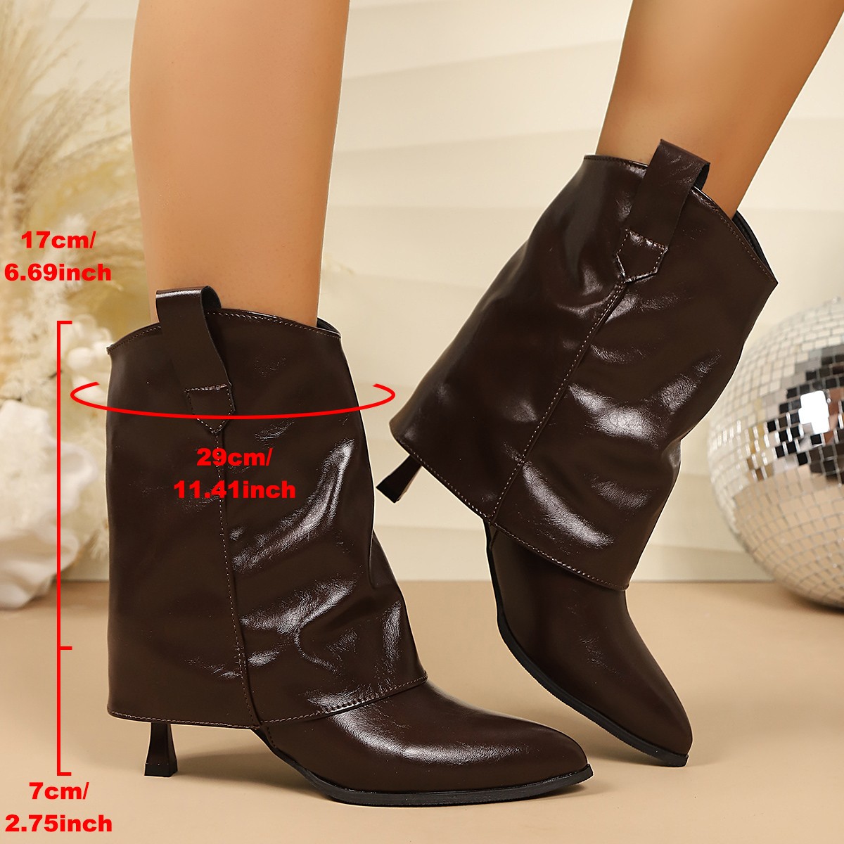 Bottines courtes à talon aigui - Vintage Fashion Style avis et prix
