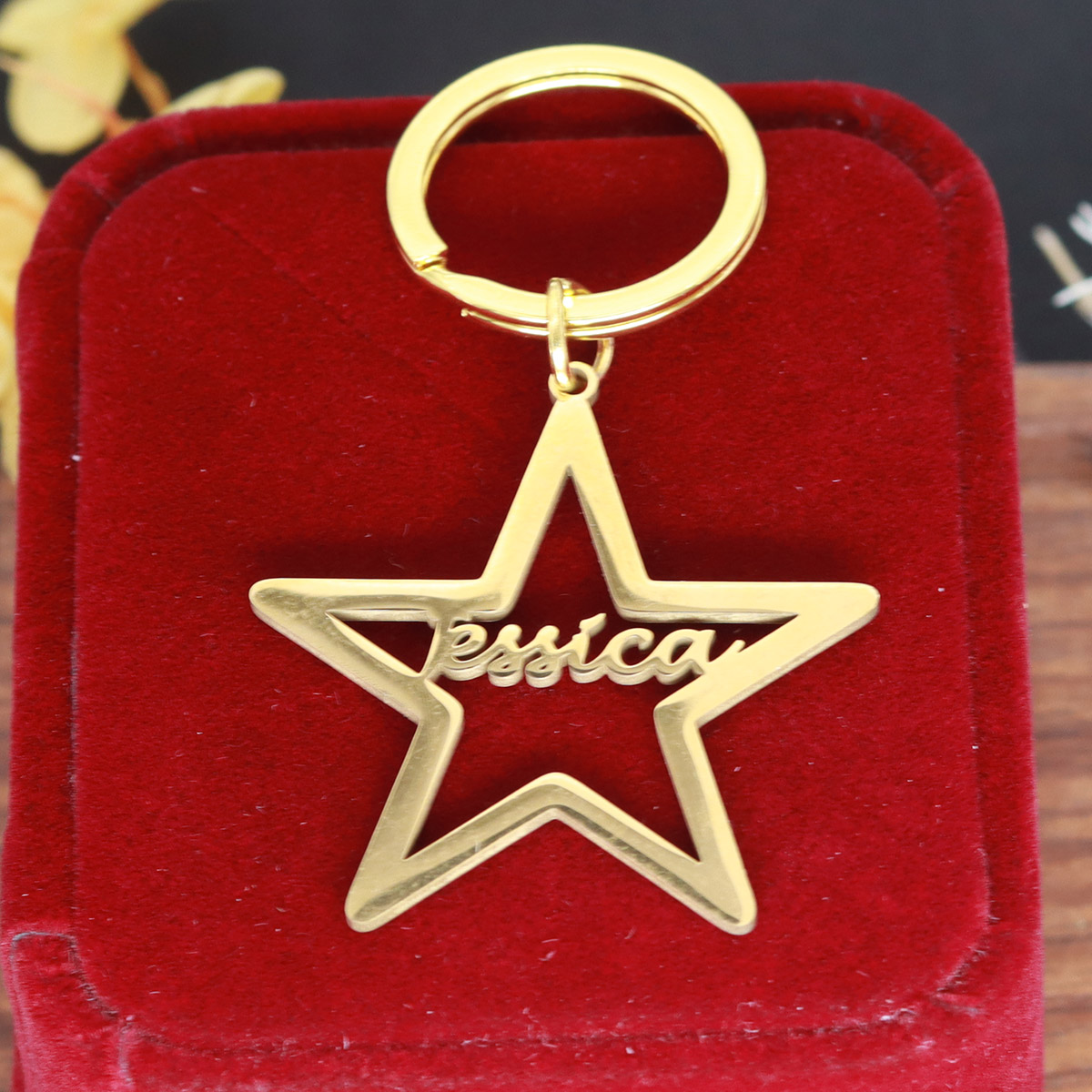 Porte-clés étoile avec nom per - Vintage Fashion Names avis et prix