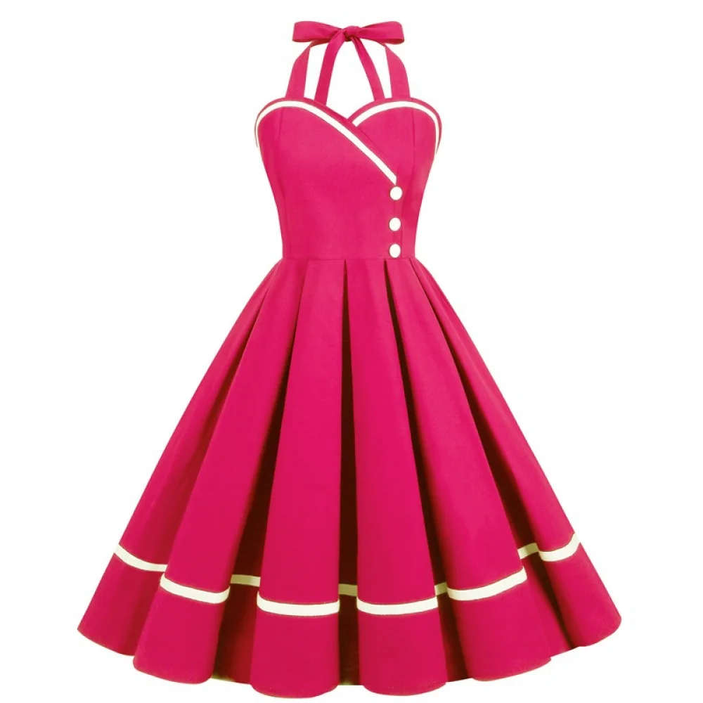 Halloween 50s 60s 80s robe rét - Vintage Fashion Dresses avis et prix