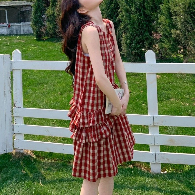 Robe mi-longue à volants, Patc - Vintage Fashion Hong Kong avis et prix