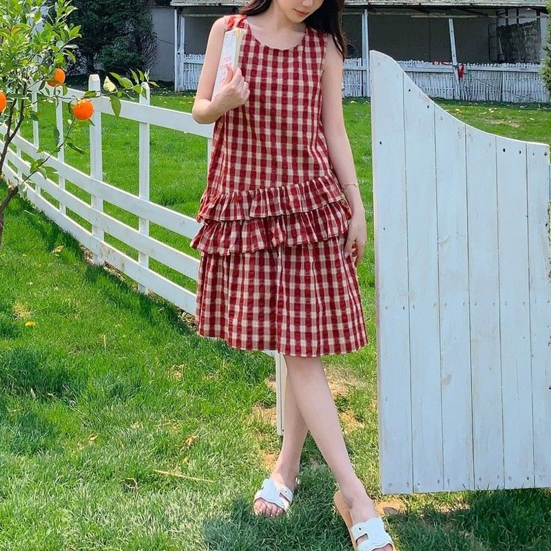 Robe mi-longue à volants, Patc - Vintage Fashion Hong Kong avis et prix