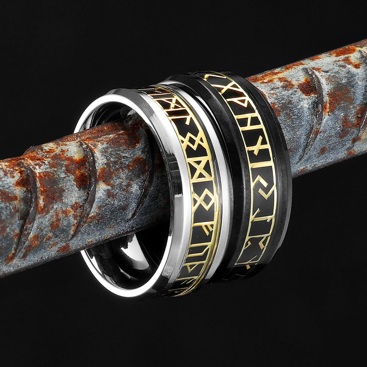 Bague Viking Elder Futhark Run - Vintage Fashion Newtown avis et prix