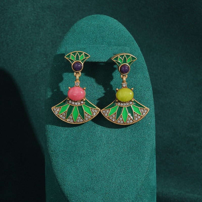 Boucles d'oreilles pendantes v - Vintage Fashion Jewelry Brands avis et prix