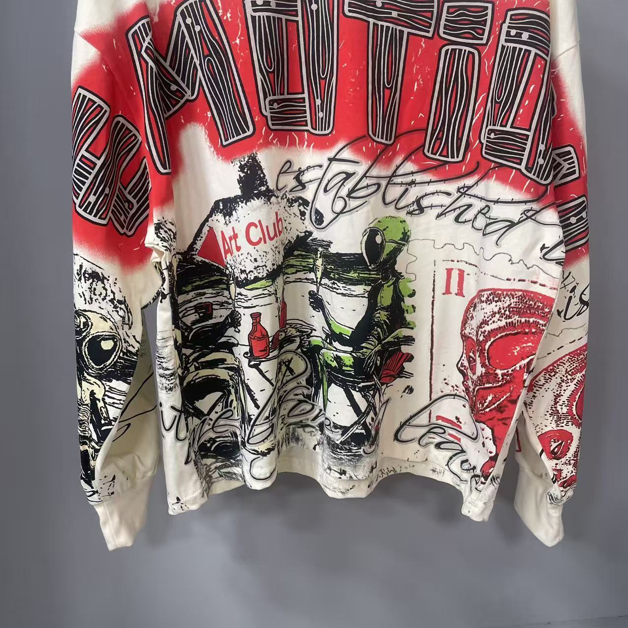 T-shirt à manches longues MIXE - Vintage Fashion Style avis et prix