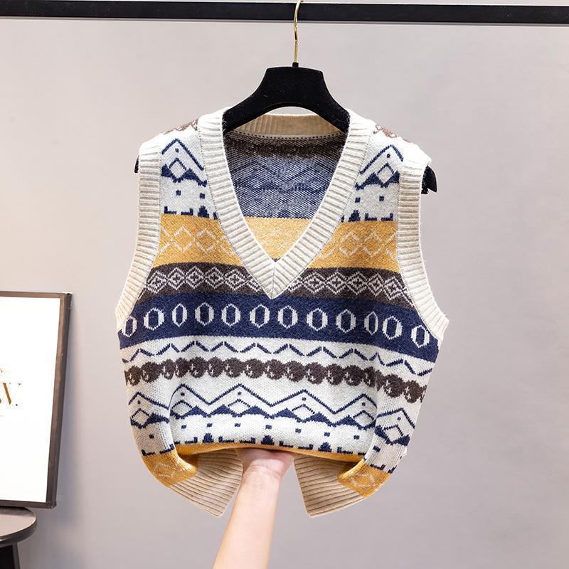Gilet tricoté à la mode pour f - Vintage Fashion Newtown avis et prix