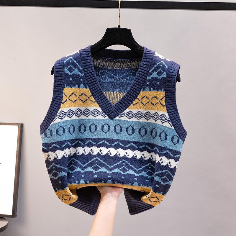 Gilet tricoté à la mode pour f - Vintage Fashion Newtown avis et prix