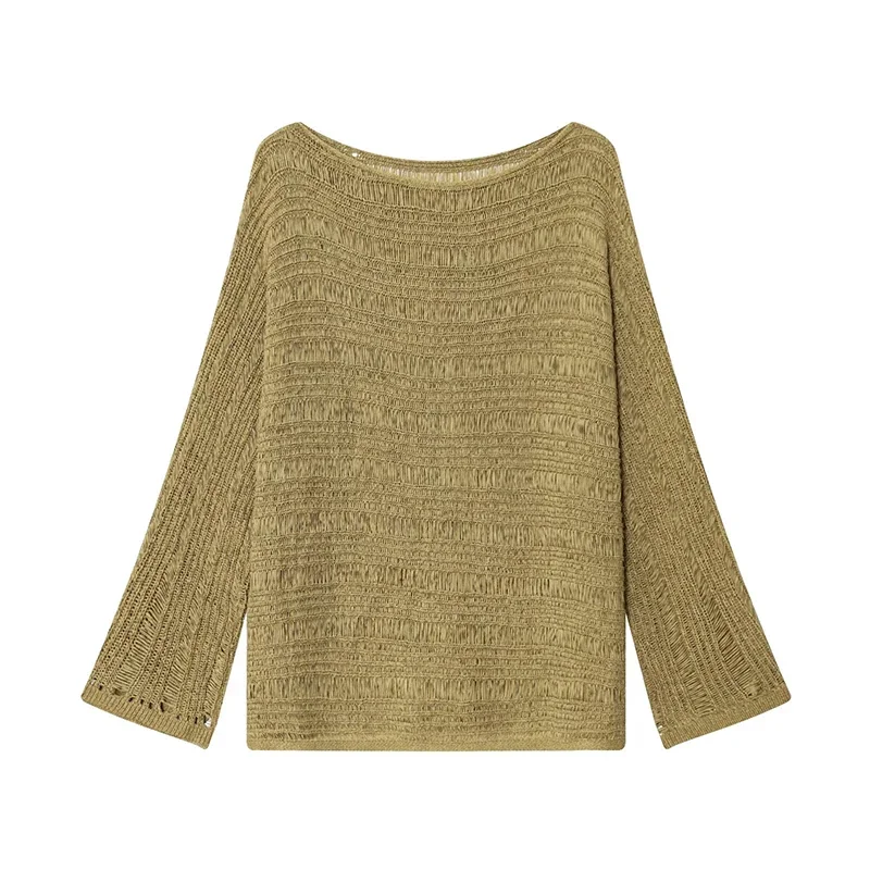 Pull en tricot vintage à col b - Vintage Women Fashion avis et prix