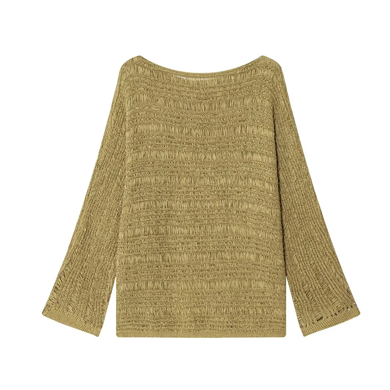 Pull en tricot vintage à col b - Vintage Women Fashion avis et prix