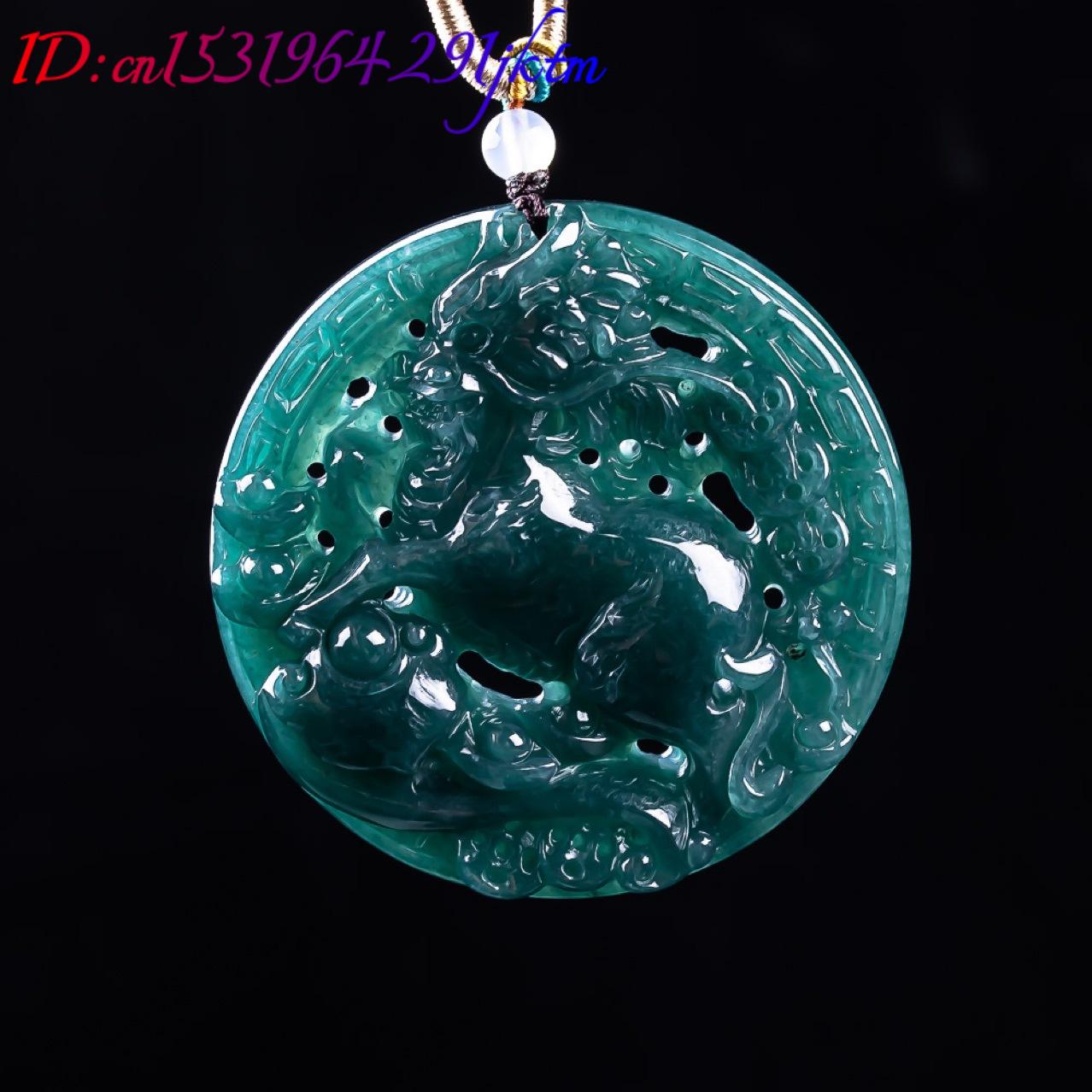 Pendentif Dragon en Jadeite Bi - Vintage Women Fashion avis et prix