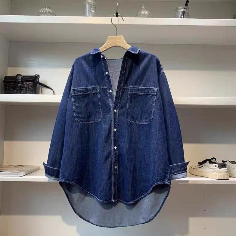 Chemise en jean ample de style - Vintage Fashion Hong Kong avis et prix
