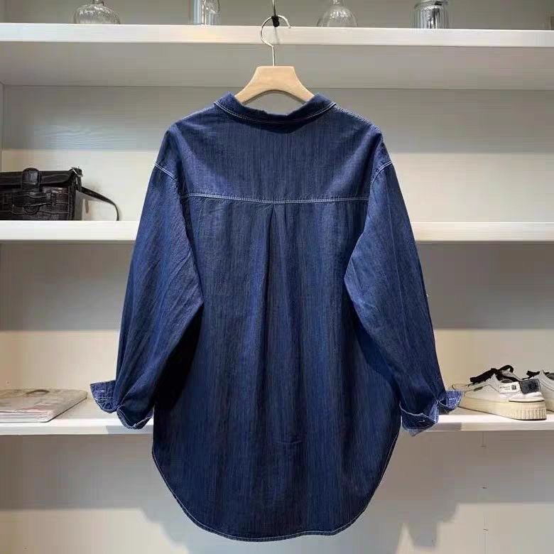 Chemise en jean ample de style - Vintage Fashion Hong Kong avis et prix