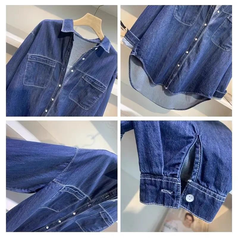 Chemise en jean ample de style - Vintage Fashion Hong Kong avis et prix