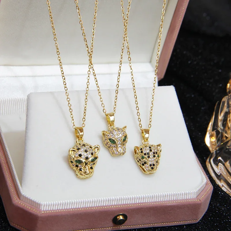 Colliers en cristal léopard po - Vintage Fashion Jewelry Brands avis et prix