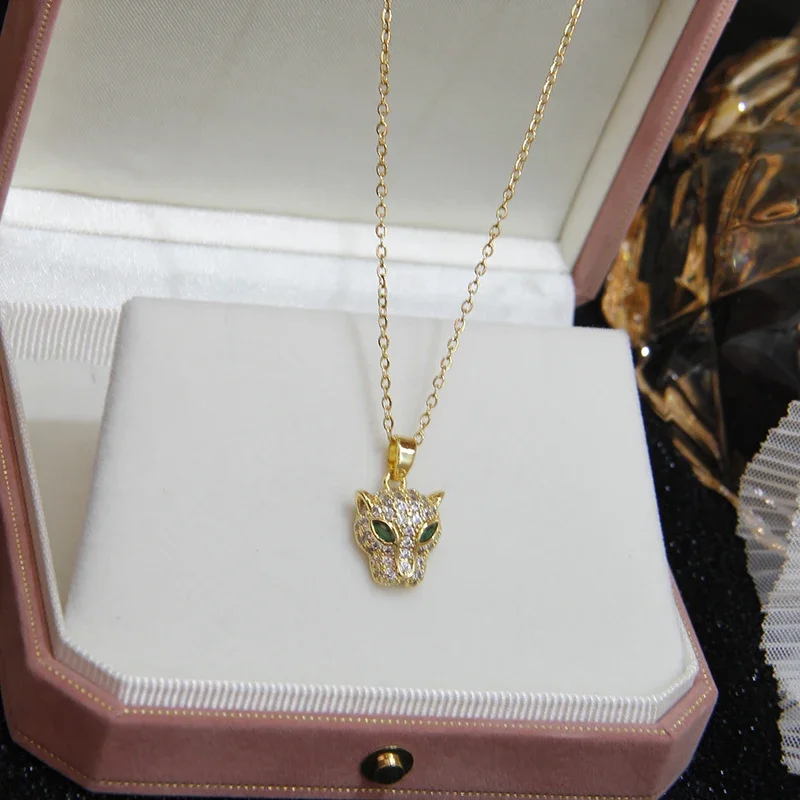 Colliers en cristal léopard po - Vintage Fashion Jewelry Brands avis et prix