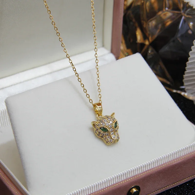 Colliers en cristal léopard po - Vintage Fashion Jewelry Brands avis et prix