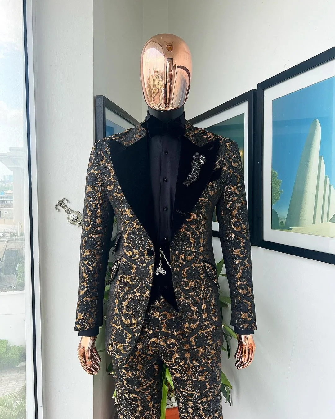 Costume Homme Vintage Sur Mesu - Velvet Blazer Vintage avis et prix