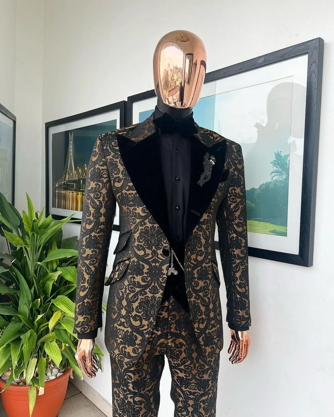 Costume Homme Vintage Sur Mesu - Velvet Blazer Vintage avis et prix