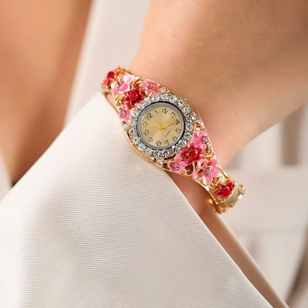 Montre vintage riche en fleurs - Vintage Fashion Week avis et prix