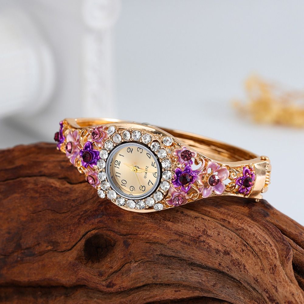 Montre vintage riche en fleurs - Vintage Fashion Week avis et prix