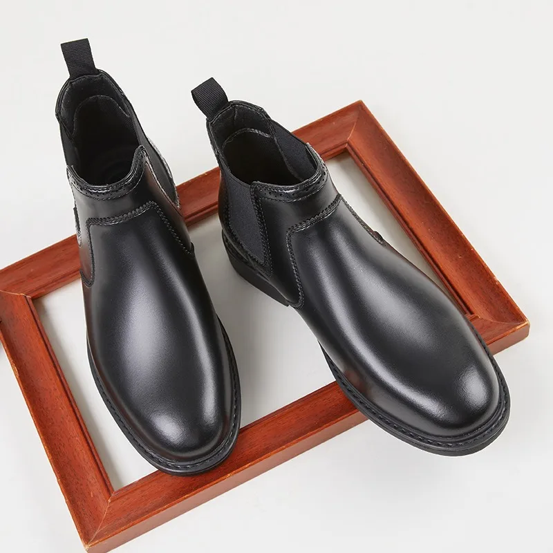 Bottes Oxford en cuir Vintage  - Vintage Fashion Style avis et prix