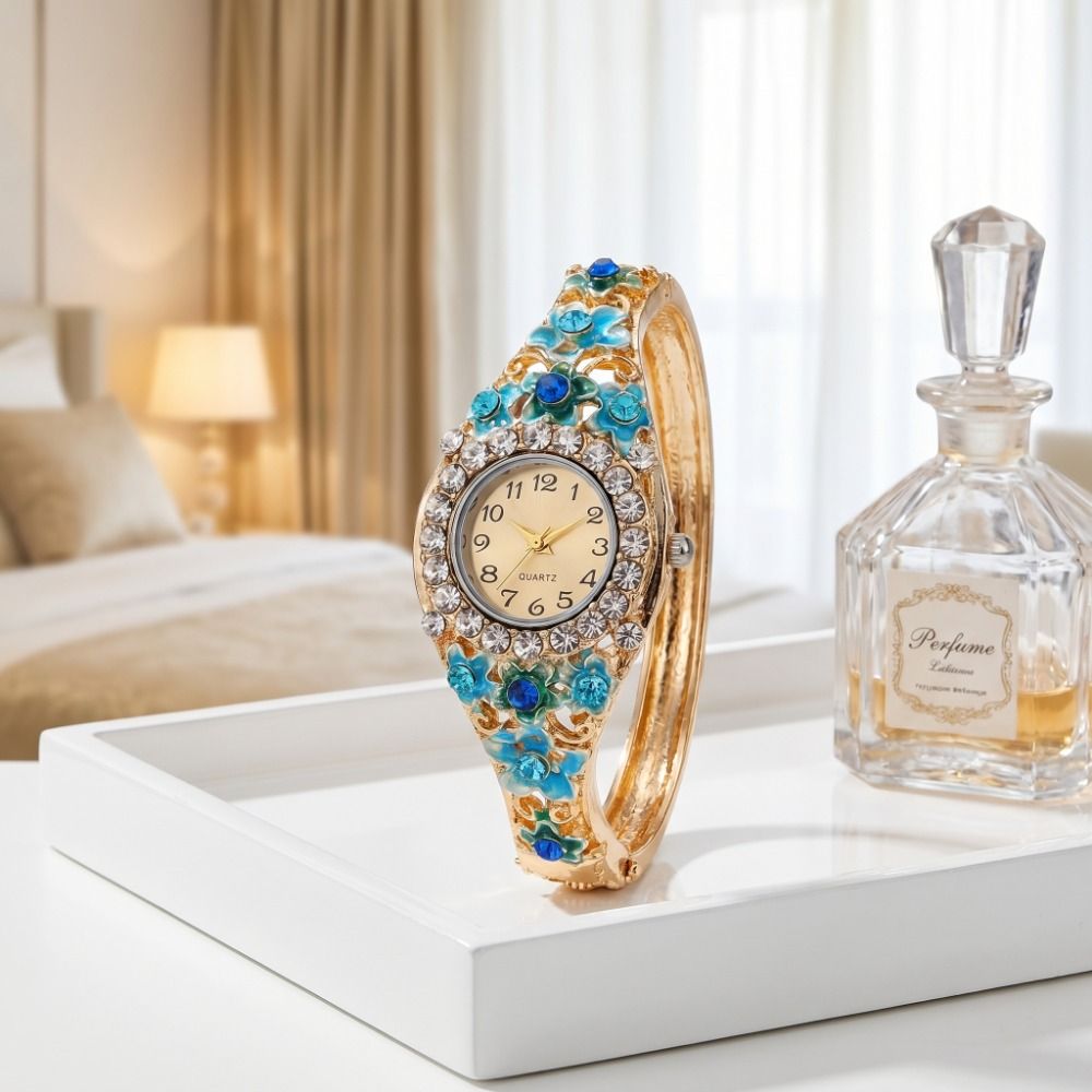Montre vintage riche en fleurs - Vintage Fashion Week avis et prix