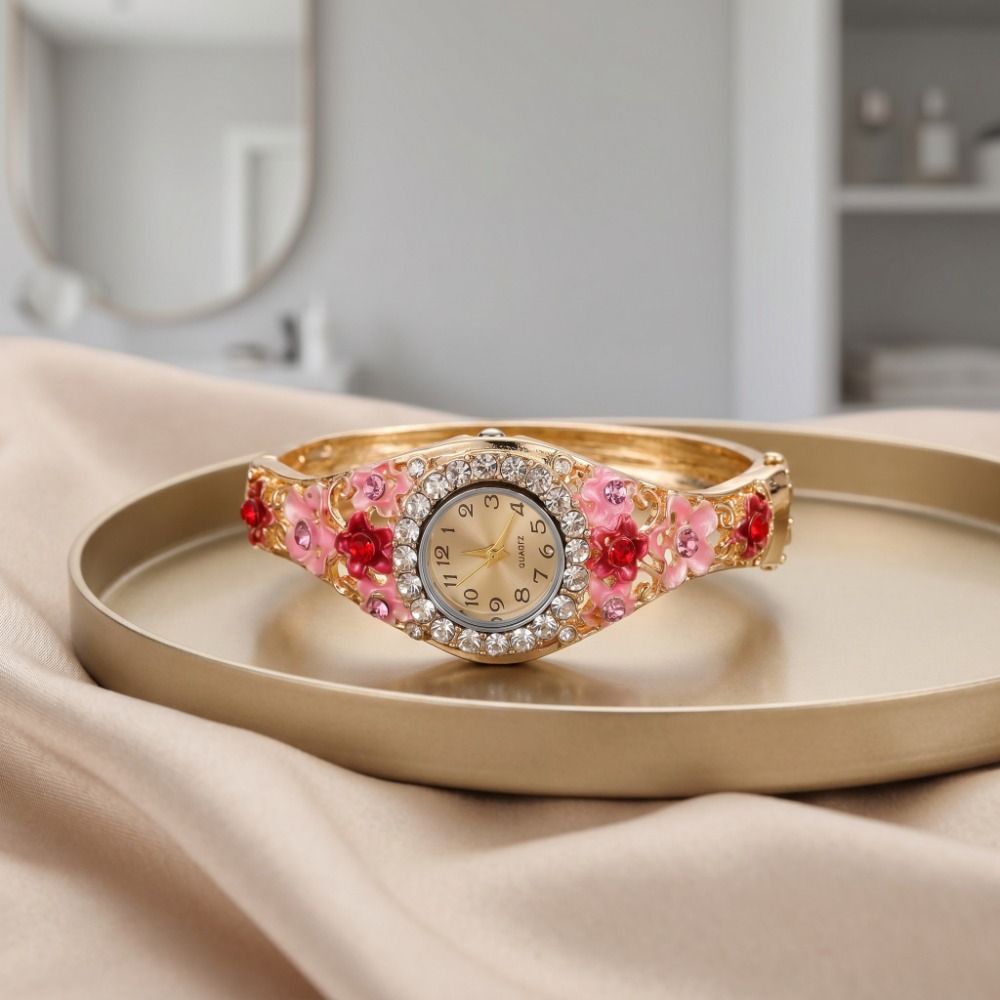 Montre vintage riche en fleurs - Vintage Fashion Week avis et prix