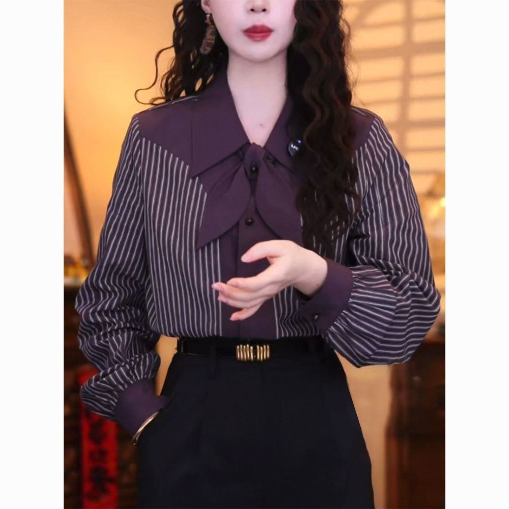 Chemise décontractée à rayures - Vintage Fashion Hong Kong avis et prix
