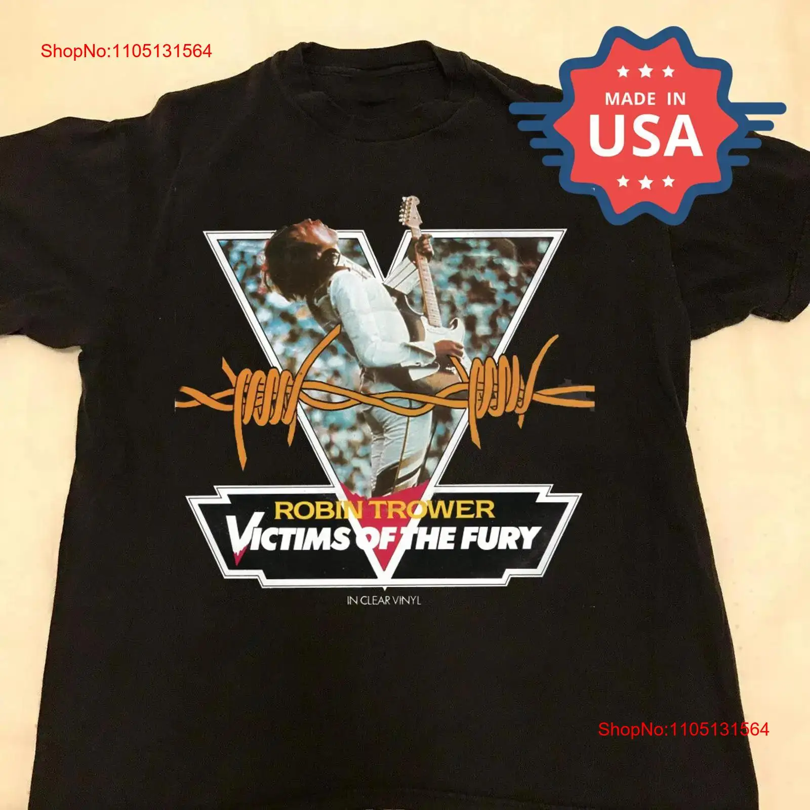 Robin Trower Victims Of The Fu - Vintage Fashion Victim Shirt avis et prix