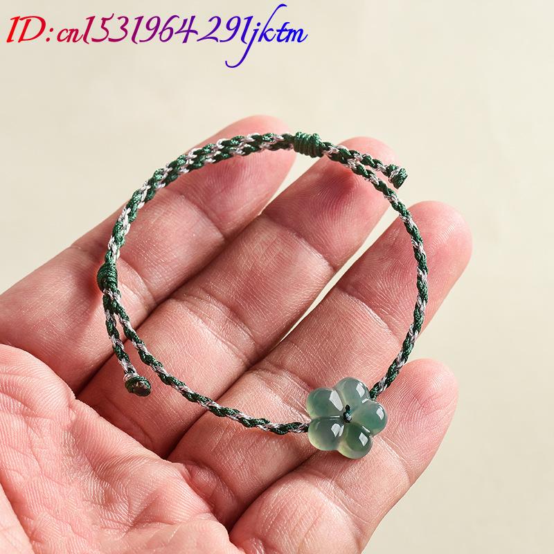 Bracelet à fleurs en jadéite b - Vintage Women Fashion avis et prix
