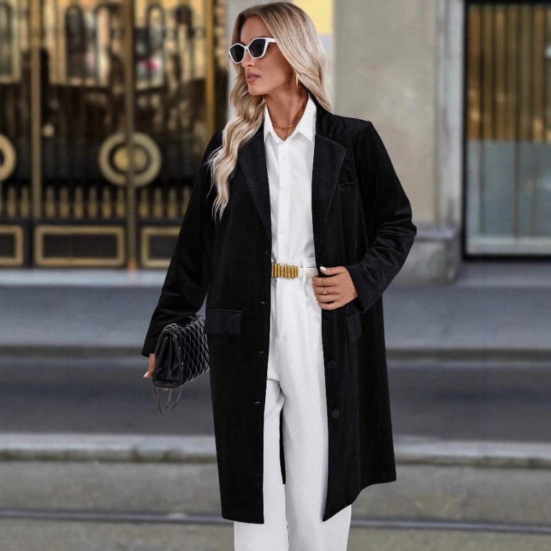 Manteau Trench en Velours Vint - Velvet Blazer Vintage avis et prix