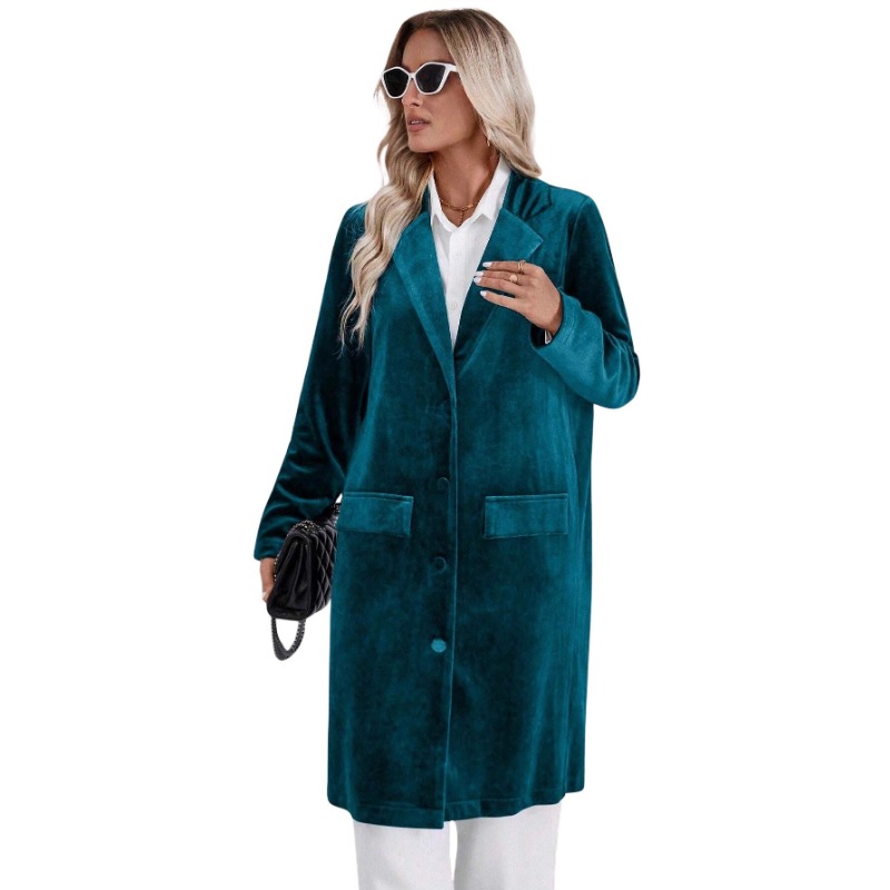Manteau Trench en Velours Vint - Velvet Blazer Vintage avis et prix