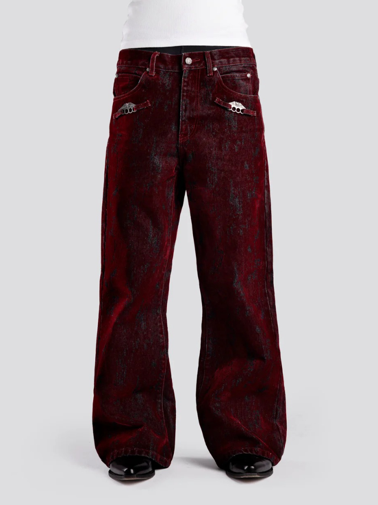 Jeans pour hommes style vintag - Retro Track Pant avis et prix