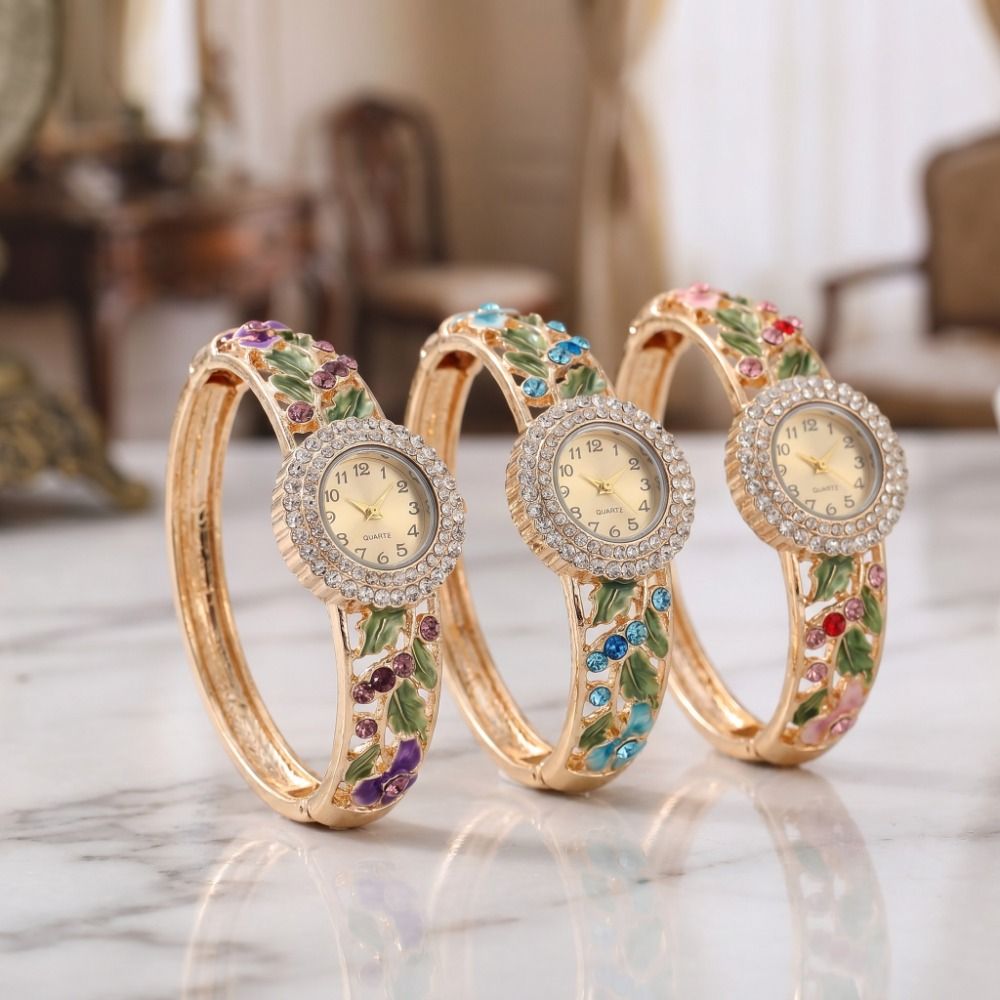 Montre vintage riche en fleurs - Vintage Fashion Week avis et prix